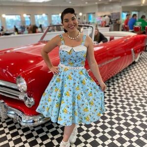 Unique Vintage x I Love Lucy Swing Dress - Size 3X